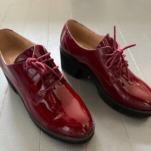 Eileen Fisher Judd Platform Oxfords (size 7.5)